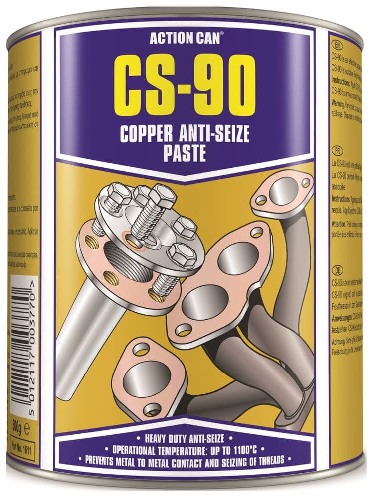 Action Can CS90 Copper AntiSeize Paste 500g Tub
