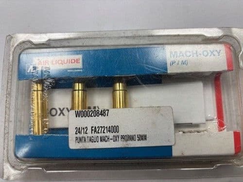 Air Liquide W000208487 MACH-OXY GPL25-50mm Tips, 3 Pcs