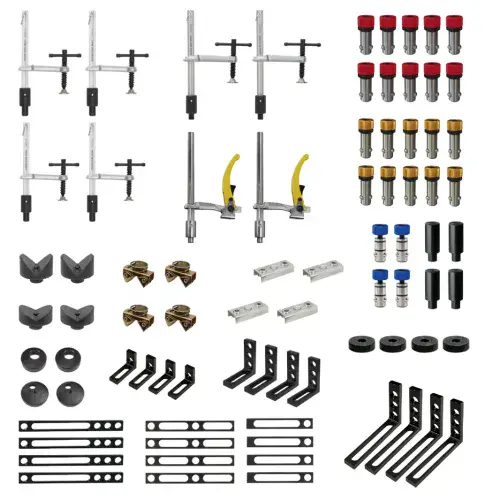BuildPro 80-pc. Fixturing Kit, Fit 16 mm Holes