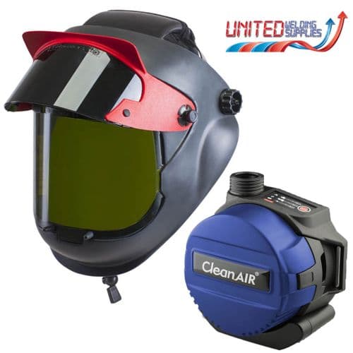 CA-28 Euromaski + CleanAIR Welding PAPR