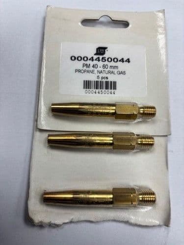 Esab 0004450044 Propane Gas nozzle, 40-60mm, 3Pcs