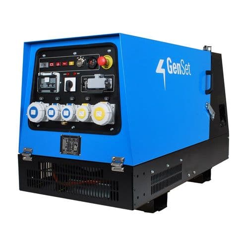 GenSet 10 kVA Power Generator 230V/110V 3000rpm Super Silenced Kubota D722 Diesel Engine (MG 10001)