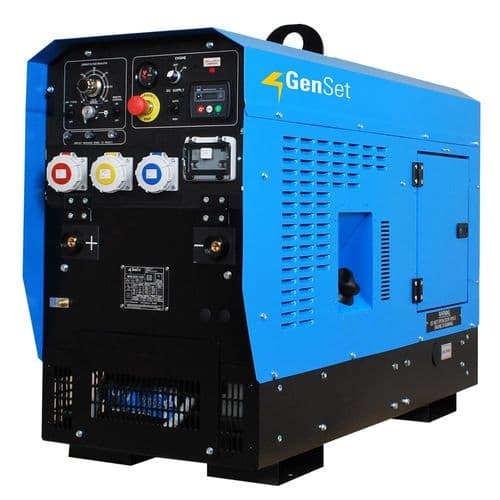 GenSet 300A Diesel Engine Driven Welder Generator Kubota D722 Engine (MPM 8/300 I-K CC/CV)