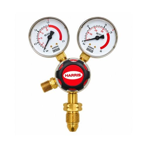 Harris 801 Single Stage Two Gauge Acetylene Regulator