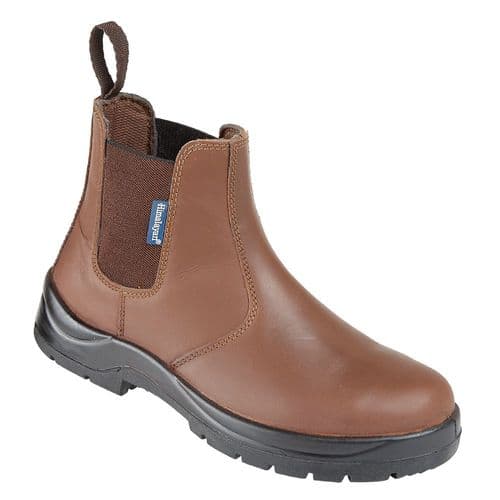 Himalayan 161 Brown Leather Dealer Safety Boot