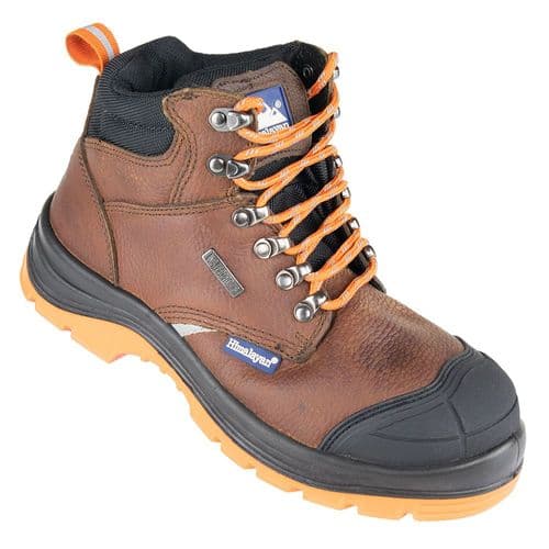 Himalayan 5403 ReflectO Waterproof Brown Safety Boot Size 8