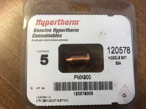 Hypertherm 120578 Max900 Pipe Sadle Nozzles, Pack of 5