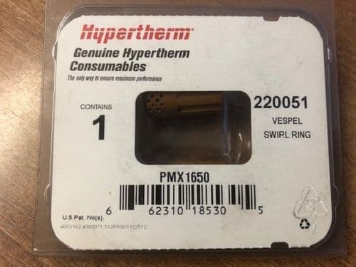 Hypertherm 220051 Max1650 Swirl Ring