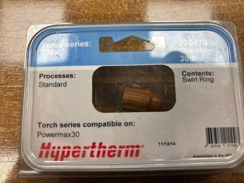 Hypertherm 220479 Max30 Swirl Ring