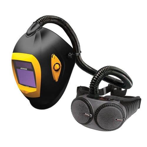 Jackson Balder WH70 Auto Darkening Welding Shield Shade 6-13 with R60 Airmax Elite PAPR System