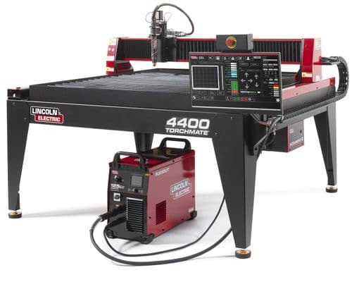 Lincoln Torchmate 4400 4ft x 4ft CNC Plasma Cutting Table with FlexCut 125 CE Plasma Cutter BK-LECS-
