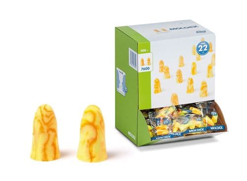 Moldex 7600 MelLows earplugs SNR 22 (Pack 200)