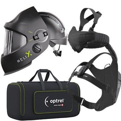 Optrel Helix CLT Welding Helmet with Swiss Air PAPR Package