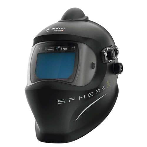 Optrel SphereX Quattro PAPR Welding Helmet Black Shade 5 - 13