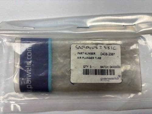 Parweld 0408-2381 Air Plunger Tube, 2 Pcs