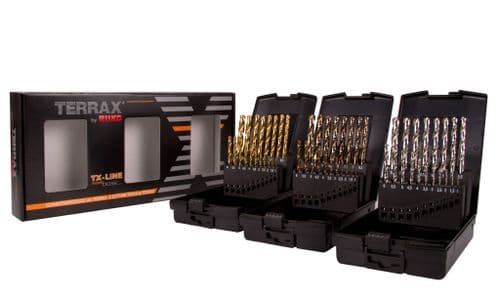 RUKO A131011 3-in-1 Twist Drill Set