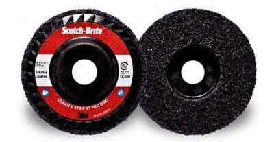 Scotch-Brite Clean and Strip XT Pro Disc, XO-RD, 115 mm x 22 mm, S XCRS