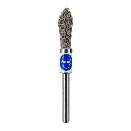 Stainless Steel End Brush pointed 6mm shank