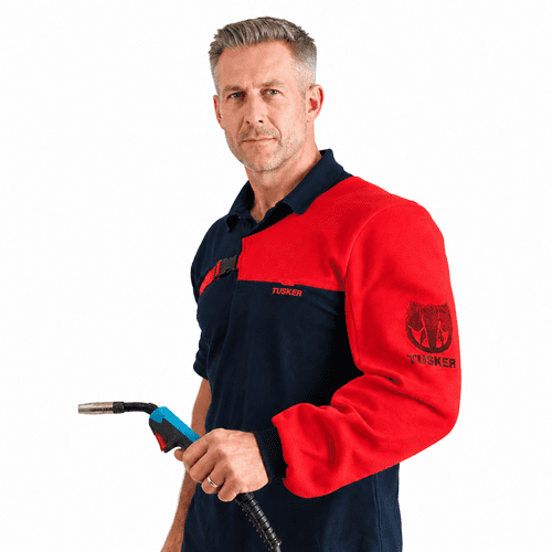 Tusker Full Length Strapped Sleeve Red