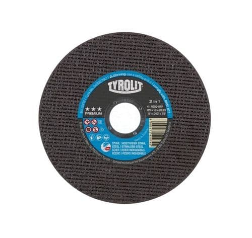 Tyrolit 115 x 2.5mm 2in1, 3 Star Disc 872338