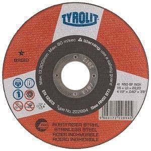 Tyrolit 115mm X 1.0mm 1 Star Disc