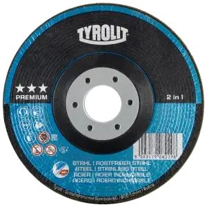 Tyrolit Rondeller 125x6mm  A36 Grinding Disc