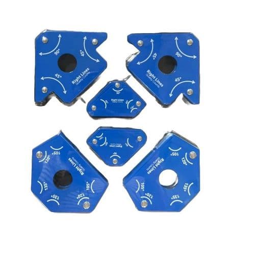 Welding Magnet Set 6 pcs