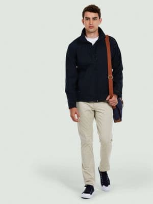 Clare College  Black Softshell Jacket