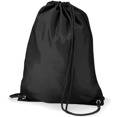 Optional Black Gymsac with initials