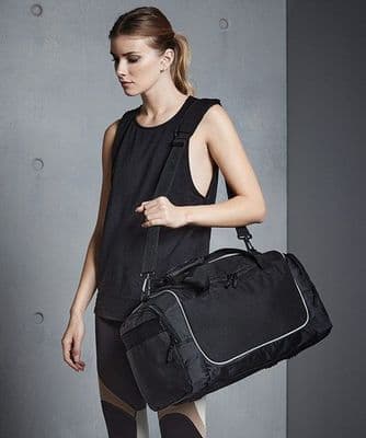 Optional Black Sports Bag with initials