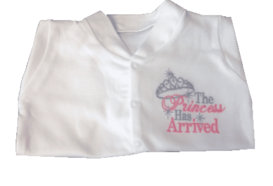 Princess Has Arrived Baby Grow