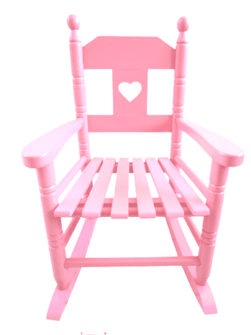 Rocking chair pink