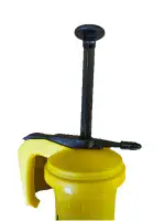 1.5 Litre Chemical Resistant Pump Dispenser Bottle For Silicone, Solvent & Acid Based Products