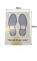 200 Pack Disposable Paper Floor Mats Car Valeting Mechanics Car Sales