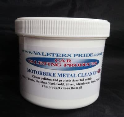250ml Motorbike Chrome,  Metal Cleaner & Polish For All Metals
