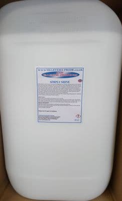 25L  Simply Shine Quick Detailer Spray Wax For Caravans, Motorhomes & Boats