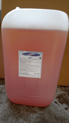 25L Valeters Pride Caustic Biodegradable Traffic Film Remover, Tfr, Truck Wash 9:1 Dilution