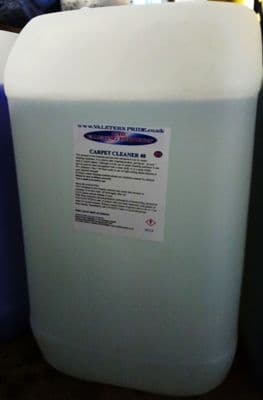 25L Valeters Pride Concentrated Low Foaming Carpet & Fabric Cleaner 40:1 Dilution