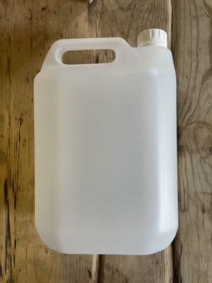 5 Litre Brand New Hdpe Translucent Plastic Chemical Bottles