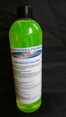 500ml Caravan, Motor Home, Boat  Interior & Exterior cleaner GAPC  Cleans Them All