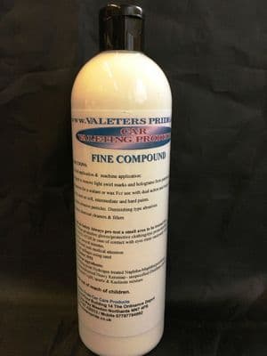 500ml Fine Compound Removes Light Scratches & Light Swirl Marks