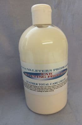 500ml Leather Care Cream Feeds & Protects