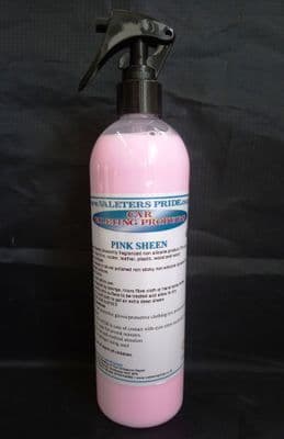 500ml Pink Shine Non Silicone Dashboard dressing