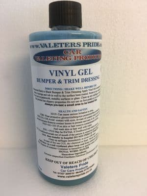 500ml Top Seller Silicone Vinyl Gel Trim & Bumper Back to Black Renovator