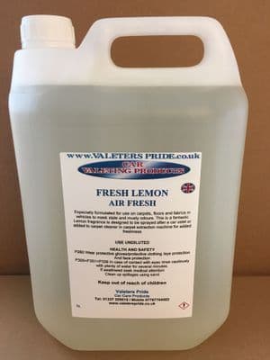 5L Lemon Airfreshner / deodoriser valeting product