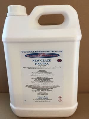 5L Pink New Gloss Wax Polish A Favourite with Car Washes