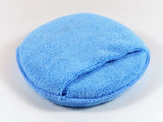 Car Polish /Wax applicator microfibre 6”