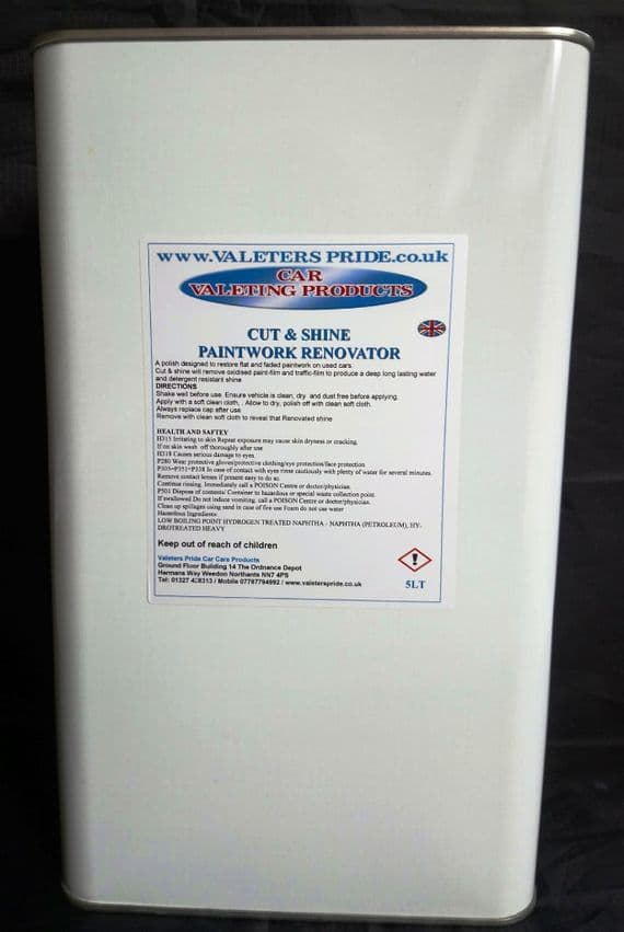 Cut & Shine Restoration, Renovating Polish & Wax Combined