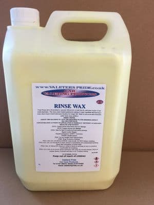 Final Rinse Wax 100:1 Dilution Rate Water Repellent