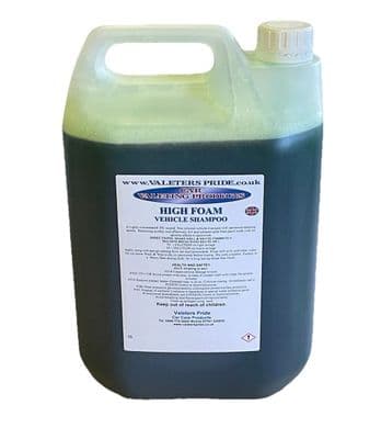 High Foam  Vehicle Shampoo a non caustic Ph neutral vehicle shampoo